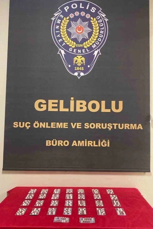 Çanakkale’de sentetik hapla yakalanan şüpheli tutuklandı
