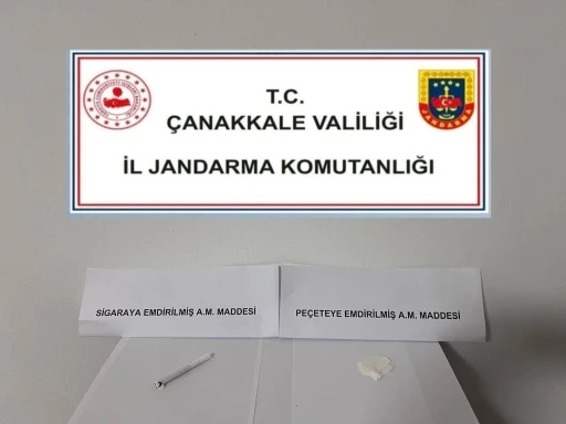 &Ccedil;anakkale&rsquo;de uyuşturucu operasyonu: 2 ş&uuml;pheli tutuklandı
