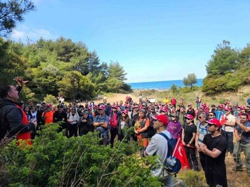 Çanakkale’de ‘Zığındere Harp Yolu Şehitlere Saygı Yürüyüşü’ gerçekleştirildi

