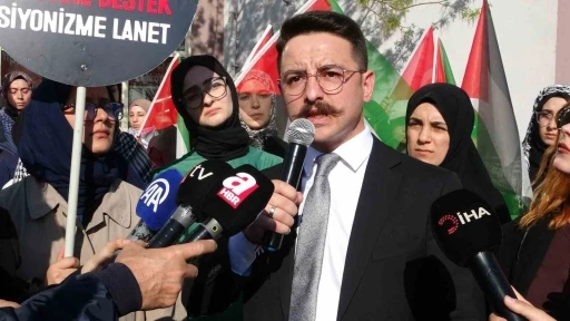 &Ccedil;anakkale&rsquo;den Filistin&rsquo;e destek
