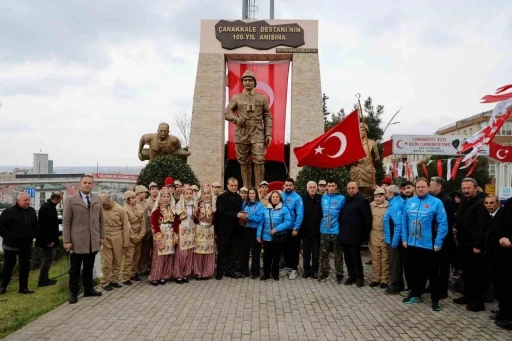 &Ccedil;anakkale Zaferi&rsquo;nin 111&rsquo;inci yıl d&ouml;n&uuml;m&uuml; B&uuml;y&uuml;k&ccedil;ekmece&rsquo;de gururla kutlandı
