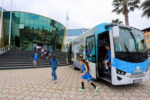 Canik Belediyesi&rsquo;nden &uuml;cretsiz sporcu servisi
