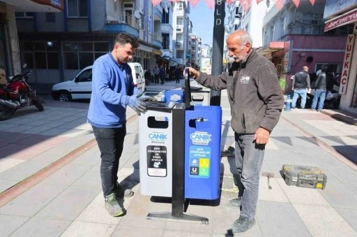 Canik&rsquo;e yeni atık noktaları
