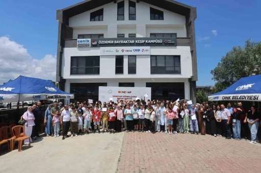 Canik Keşif Kamp&uuml;s&uuml;&rsquo;nde proje şenliği

