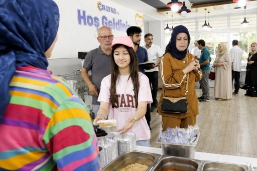 Canik&rsquo;te aşure ikramı
