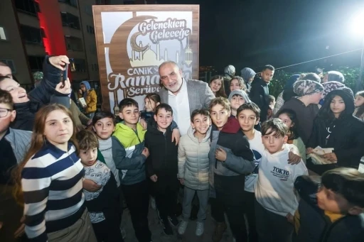 Canik&rsquo;te Ramazan ser&uuml;veni devam ediyor
