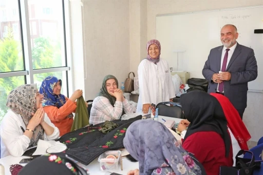 Canikli kadınlar meslek sahibi oluyor
