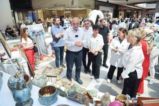 Canikli kadınlardan göz dolduran sergi
