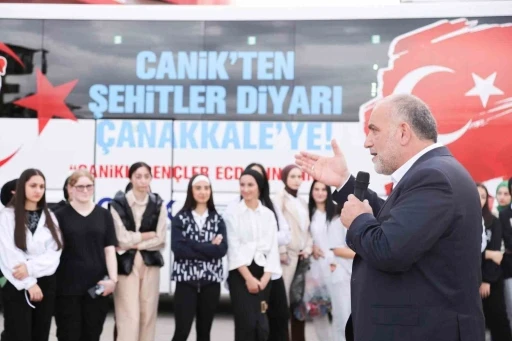 Canikli öğrenciler için anlamlı Çanakkale’de gezisi
