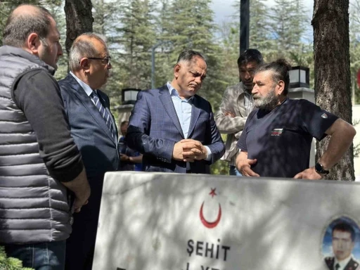 &Ccedil;ankırı&rsquo;da şehitler dualarla anıldı
