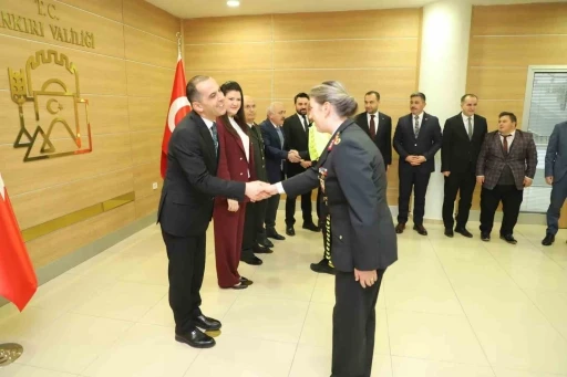 Çankırı protokolü bayramlaştı
