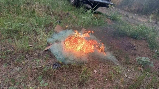 Çarşamba’da kaçak ağa geçit yok
