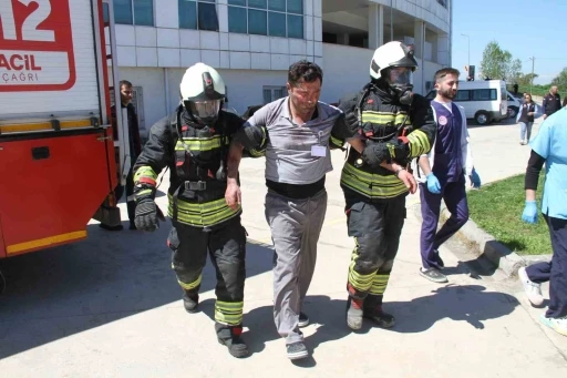 &Ccedil;arşamba Devlet Hastanesi&rsquo;nde kapsamlı afet tatbikatı
