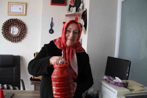 &Ccedil;arşamba&rsquo;nın tescilli lezzeti &rsquo;biber tuzu&rsquo; sofraları s&uuml;sl&uuml;yor
