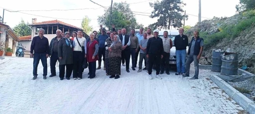 &Ccedil;aybaşı&rsquo;nda tamamlanan yol &ccedil;alışmaları vatandaşı memnun etti
