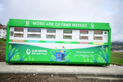 Çayırova’da 4 noktaya daha &quot;mobil atık merkezi&quot; kuruldu
