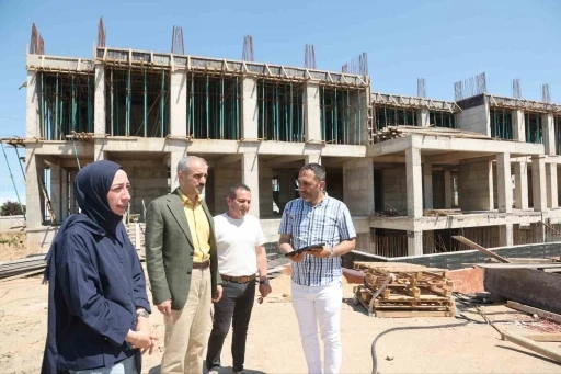 &Ccedil;ayırova&rsquo;da yapımı s&uuml;ren meslek lisesi eğitim altyapısını g&uuml;&ccedil;lendirecek
