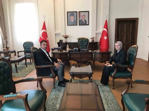Cengiz&rsquo;den Kaymakam Bayguş&rsquo;a hayırlı olsun ziyareti
