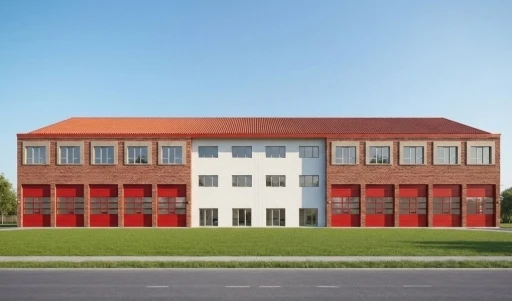 &Ccedil;erkezk&ouml;y&rsquo;e 4 katlı modern itfaiye istasyonu
