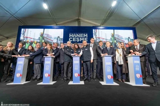 &Ccedil;eşme&rsquo;de kiralık sosyal konut projesi Hanem&rsquo;in temeli atıldı
