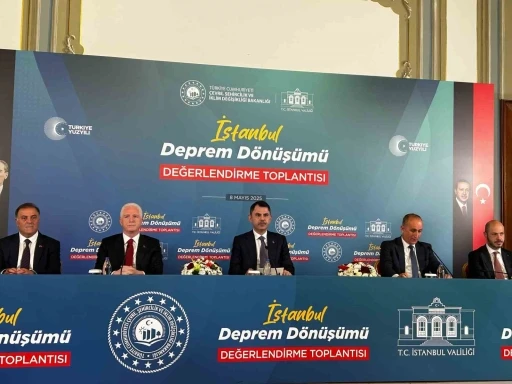 Çevre Şehircilik ve İklim Değişikliği Bakanı Kurum: &quot;İstanbul’da acil dönüşmesi gereken 600 bin konut var&quot;
