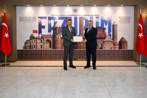 &Ccedil;evre yatırımlarına yapılan desteğe başarı belgesi
