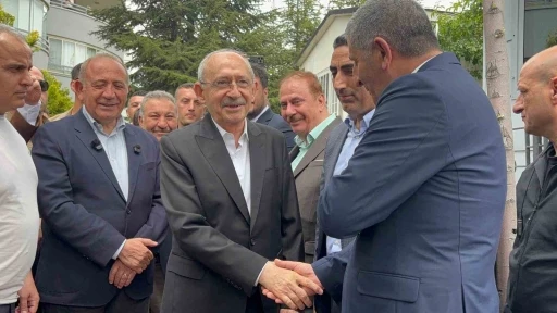 CHP Genel Başkanı Kılı&ccedil;daroğlu partililerle bayramlaştı
