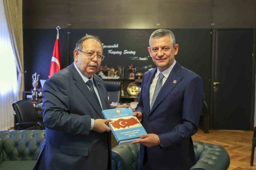 CHP Genel Başkanı &Ouml;zel, YSK Başkanı Yener ile bir araya geldi
