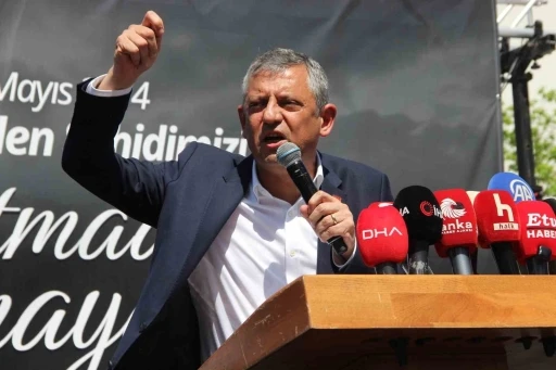 CHP Genel Başkanı &Ouml;zg&uuml;r &Ouml;zel, Soma maden faciasının 12&rsquo;nci yılı anma programına katıldı
