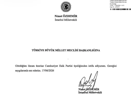 CHP İstanbul Milletvekili Nimet &Ouml;zdemir partisinden istifa etti
