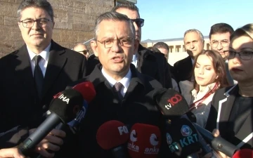 CHP lideri &Ouml;zel: &ldquo;Şehide yeterli saygının g&ouml;sterilememesi noktasında b&uuml;t&uuml;n yaşananlardan dolayı biz &ouml;z&uuml;rlerimizi ilettik&rdquo;
