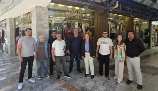 CHP Marmaris İl&ccedil;e Başkanı &Ouml;zbozdağ&rsquo;dan Esnaf Turu