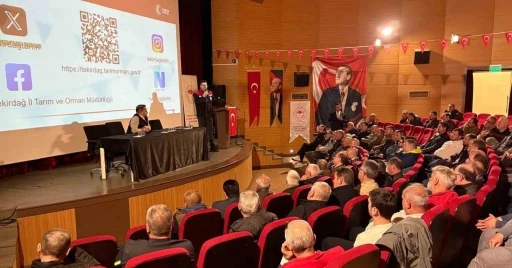 &Ccedil;ift&ccedil;ilere destek toplantısı: Yeni model anlatıldı
