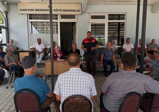 &Ccedil;ift&ccedil;ilere tarımsal bilgilendirme
