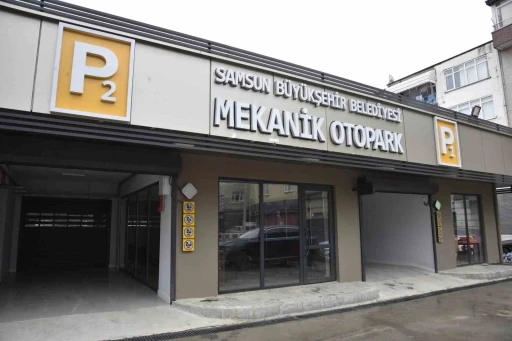 Çiftlik-1 Mekanik Otoparkı hizmete başladı
