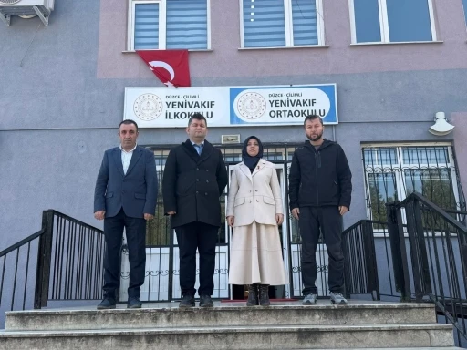 &Ccedil;ilimli&rsquo;de okullar incelendi
