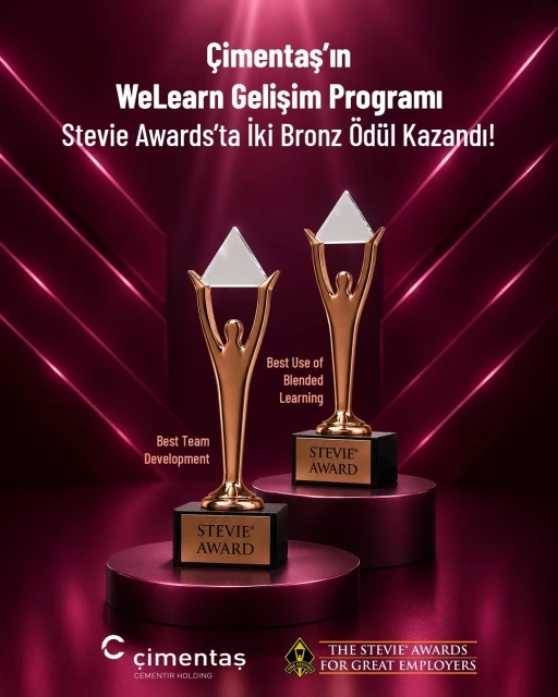 &Ccedil;imentaş&rsquo;a Stevie Awards&rsquo;tan iki bronz &ouml;d&uuml;l
