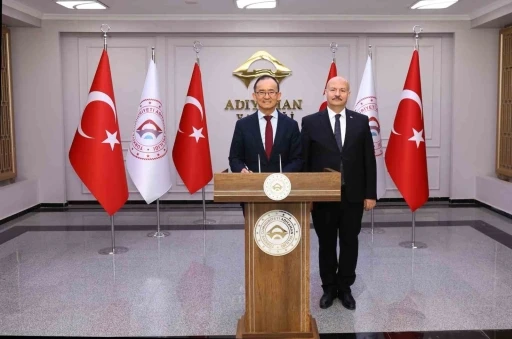 &Ccedil;in B&uuml;y&uuml;kel&ccedil;isi Jiang Xuebin&rsquo;den Adıyaman Valiliğine Ziyaret
