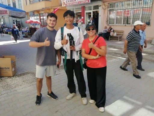 Çinli turist Joe, yürüyerek Türkiye’yi geziyor
