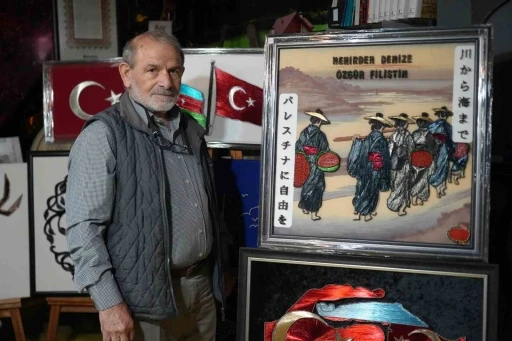 Çivi ve telin ustası: 71 yaşında sanatı yaşatıyor
