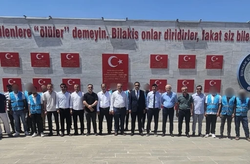 Cizre&rsquo;de 15 Temmuz şehitleri anıldı
