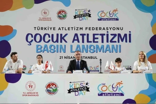 Çocuk Atletizmi basın lansmanı gerçekleştirildi
