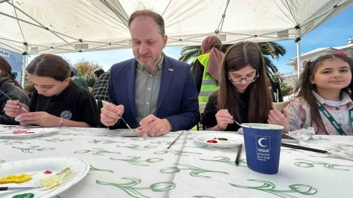 Çocuklar 23 Nisan’a özel etkinlikte hem öğrendi hem eğlendi
