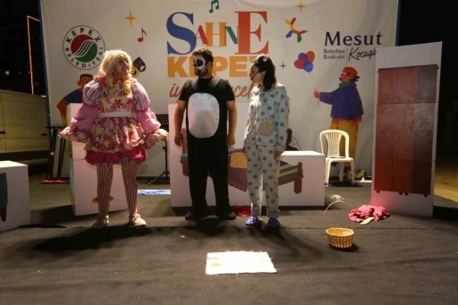 Çocuklar, Çankaya’da sahne Kepez ile coştu
