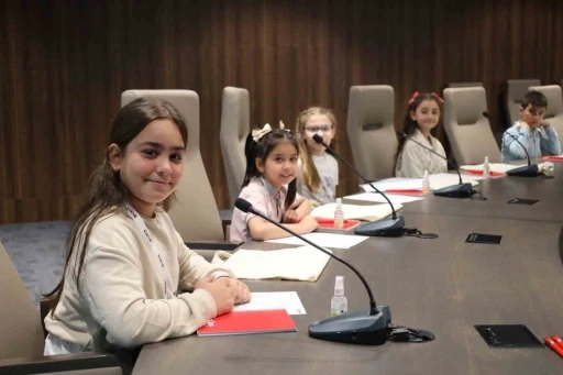 Çocuklar fikirleriyle şehre yön verdi
