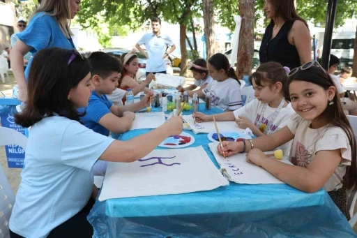 &Ccedil;ocuklara &ccedil;evre bilinci aşılandı
