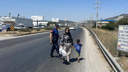 Muğla'da Çocukları kullanan dilencilere operasyon