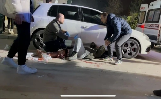 &Ccedil;ocukların &ouml;n&uuml;nde dehşet sa&ccedil;an ş&uuml;pheli tutuklandı
