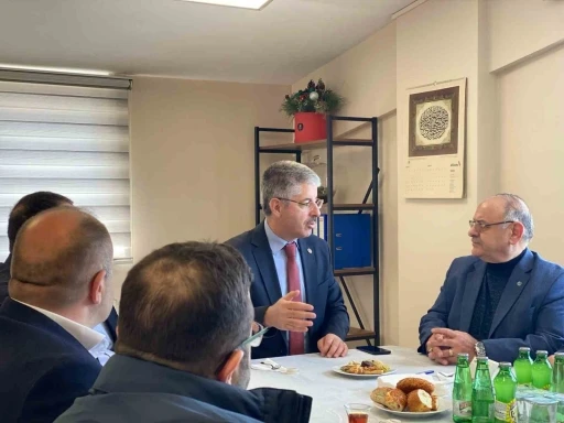 Çopuroğlu, OSB’deki firma sahipleriyle bir araya geldi
