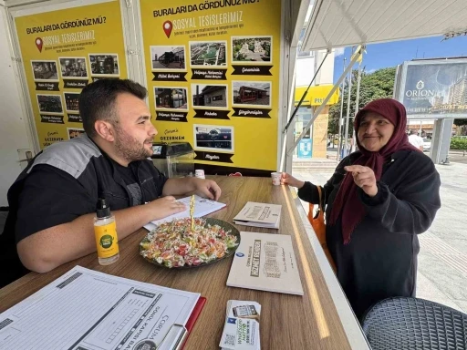 &Ccedil;orum Belediyesi &Ccedil;&ouml;z&uuml;m Merkezi Noktası Saat Kulesi &ouml;n&uuml;nde kuruldu
